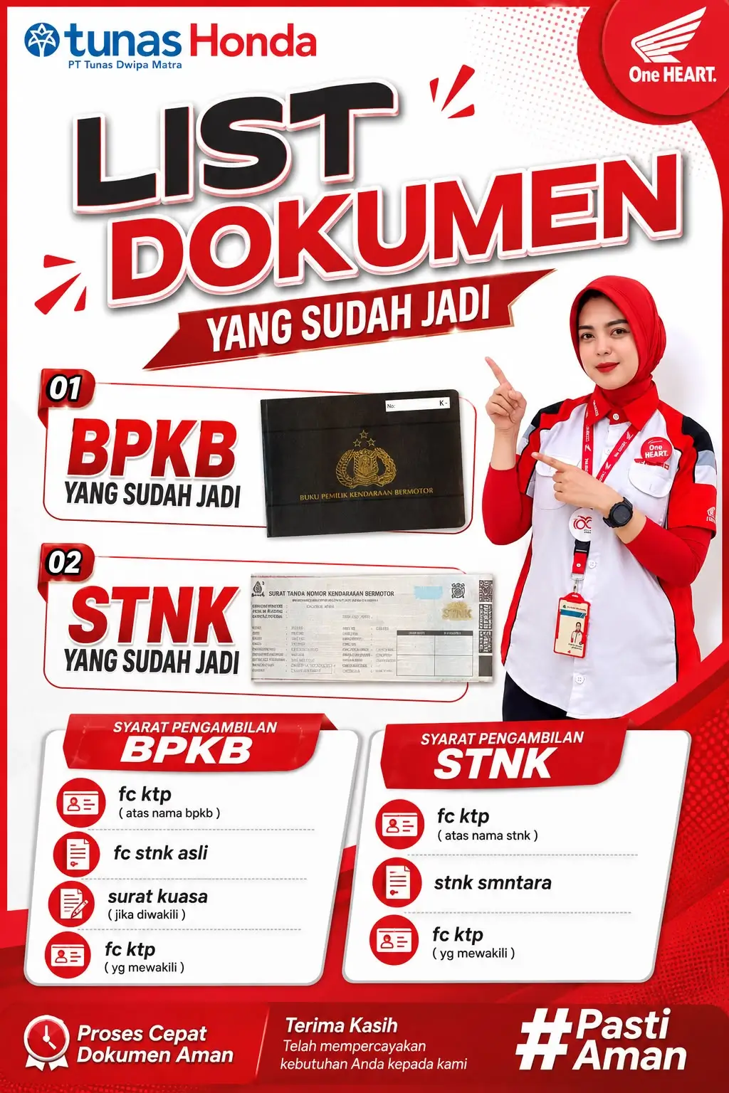 Dokumentasi pelayanan Sales Dealer Honda Palopo yang membantu calon pembeli mendapatkan promo motor Honda, harga terbaru, brosur, dan pilihan kredit sesuai kebutuhan.