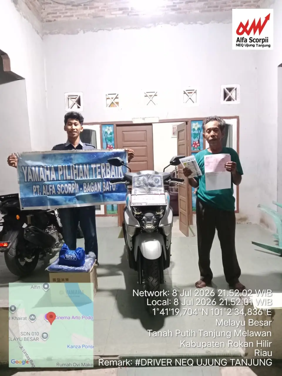 Ulasan Dealer Yamaha Rokan Hilir. Dokumentasi aktivitas dan pelayanan Dealer Yamaha Rokan Hilir sebagai referensi ulasan pelanggan. Dapatkan informasi harga, promo, brosur, simulasi kredit, serta layanan Yamaha Alfa Scorpii Rokan Hilir.
