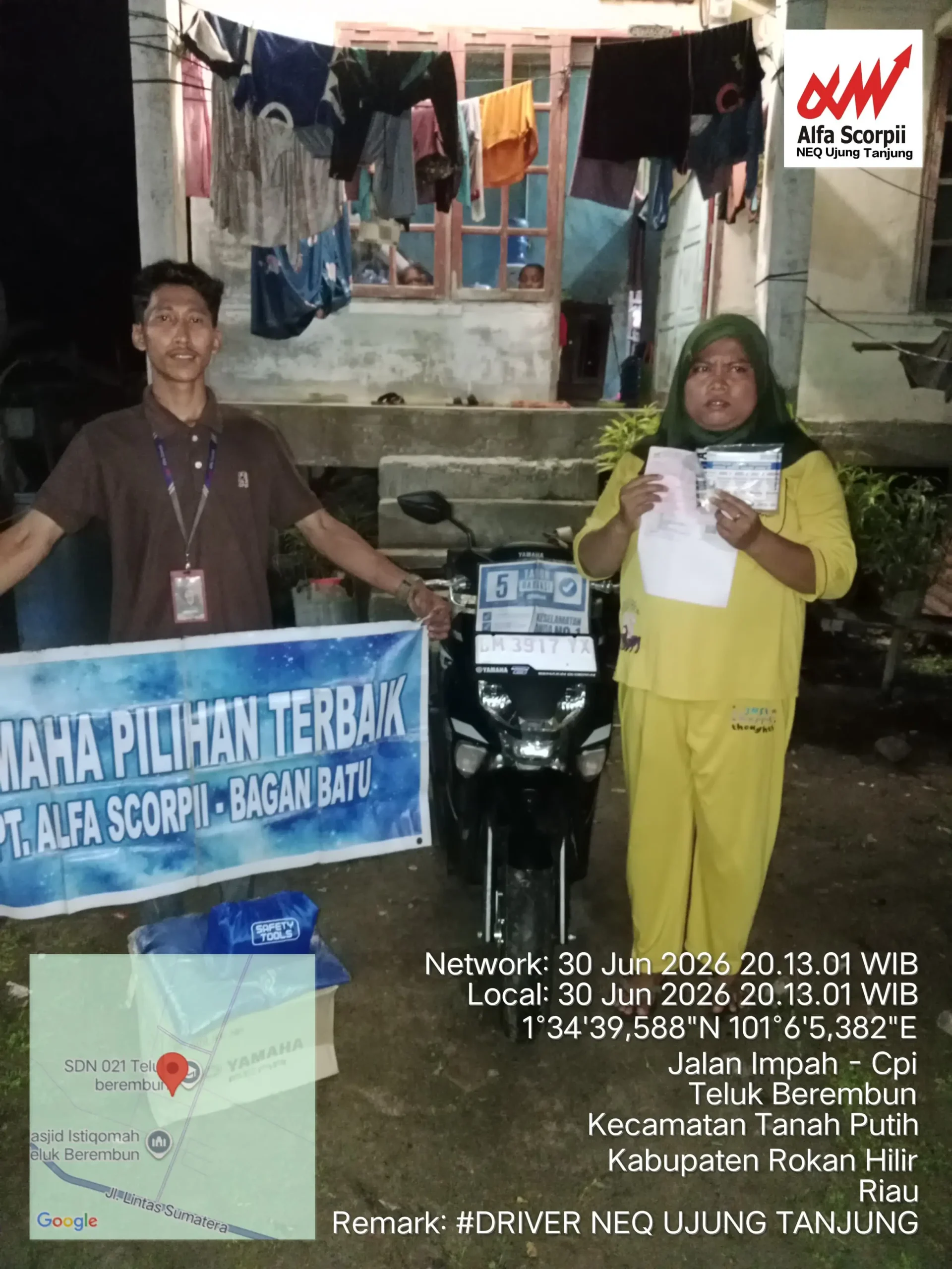 Dokumentasi pelayanan di Yamaha Alfa Scorpii Rokan Hilir. Informasi harga, promo, brosur, simulasi kredit, dan ulasan Dealer Yamaha Rokan Hilir tersedia di halaman ini.
